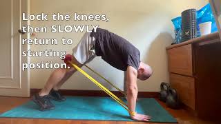 Bear Crawl Band Leg Extension