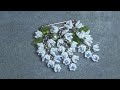 Tutorial: How to make beaded lily's of the valley, Ландыш из бисера