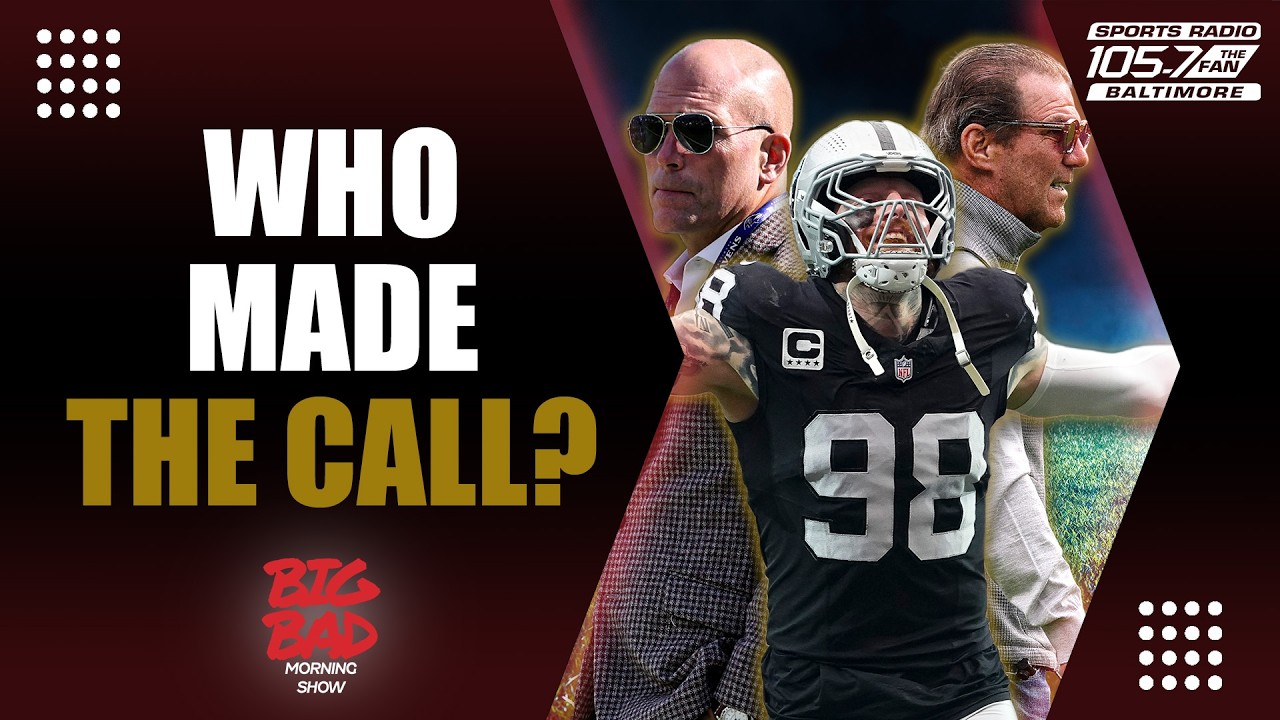 Whose Fingerprints Are On the Maxx Crosby Ravens Trade?? | Big Bad Morning Show