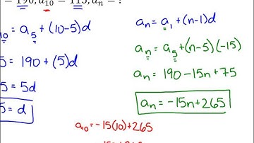 Honors PreCalc: 8.2 - Arithmetic Sequences and Partial Sums