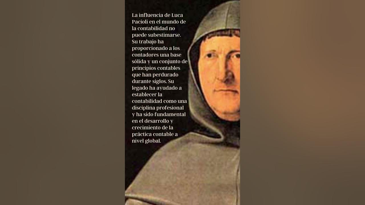 LUCA PACIOLI Padre de la Contabilidad - YouTube
