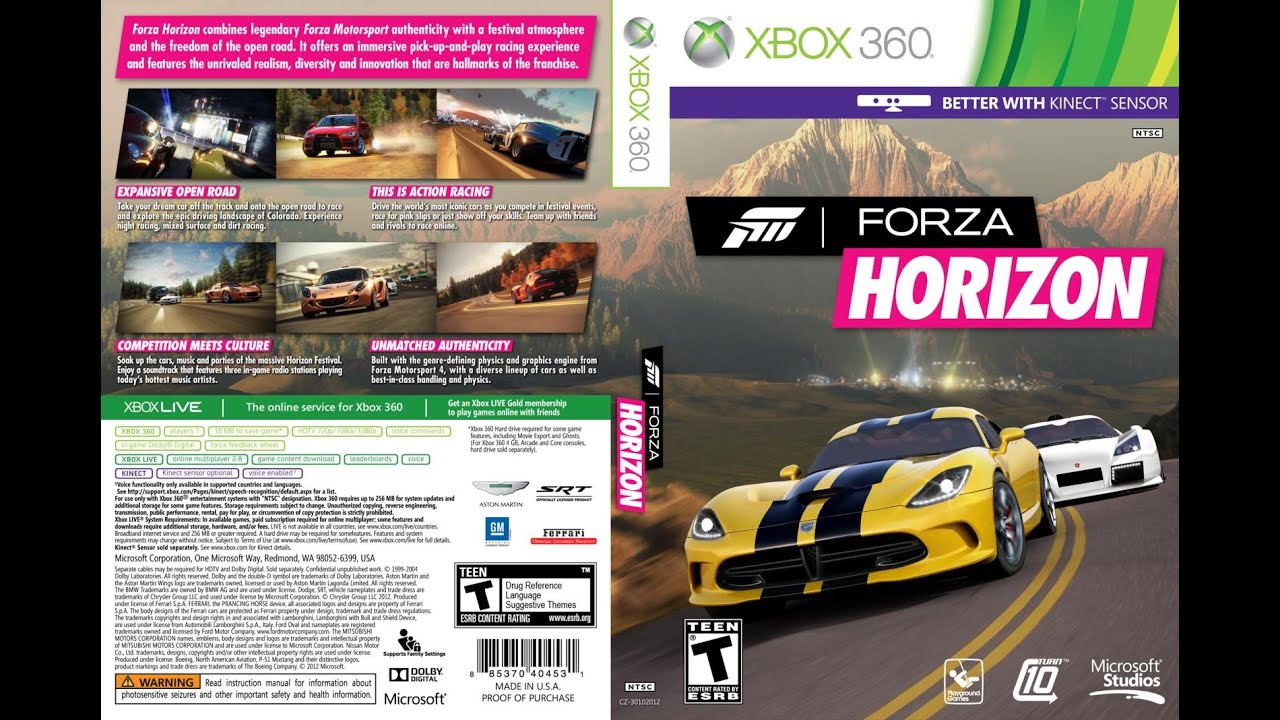 Forza Horizon - Xbox 360