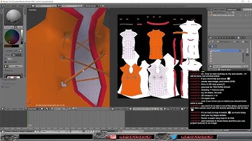 Fantasy Project - UMA Female Clothing Creation #gamedev #unity3d #modelling #blender (Part 11)