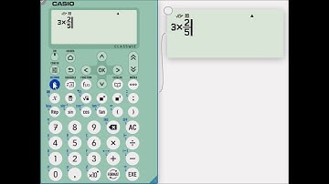 Casio FX92 Collège - fractions