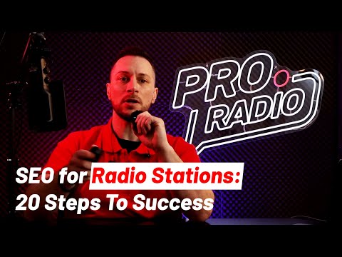 "SEO for Radio Stations: 20 Steps To Success" Pro.Radio Podcast #2