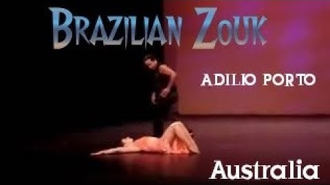 Adilio Porto Zoukcreator & Larissa at Festival Latin Dance Australia in Sydney 2008