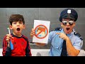 Officer teaches Jason rules of Kids Routine