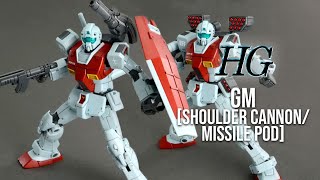 HG GM Shoulder Cannon\/Missile Pod [Bandai Product Preview] USA Gundam TV!