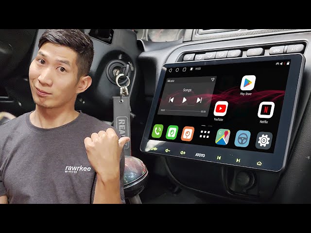 Turn your car into a Tesla! ATOTO S8 Premium Review- Google Play Store,  Wireless Carplay/AndroidAuto 
