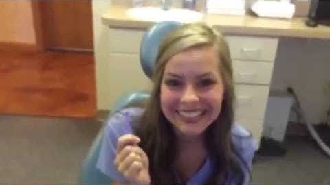 How to floss with braces using The Harp Ortho Flossers