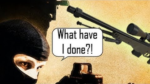 CS: GO - Epic AWP Noob and Gravity Fail