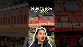 Delhi to goa under ₹2000, goa budget trip #succkerforfood