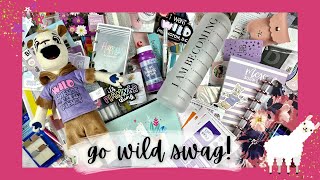 GO WILD 2023 SWAG | all the gifts, products, and other things gifted to me! | tattooed teacher plans