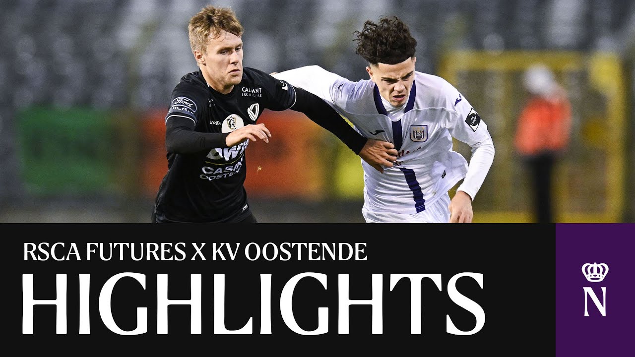 RSC Anderlecht Futures vs KV Oostende (16/12/2023) - King Baudouin Stadium