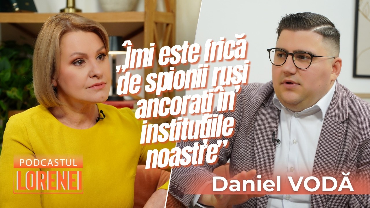Podcastul Lorenei #21 Daniel Vodă: munca cu Recean și Popescu, gândul la Japonia, familia
