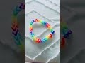 Remaking my first viral video but with loom bracelets! #viral #beads #bracelets #trending #fypシ