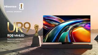 Hisense UR9S Series | 180Hz Hi-View AI Engine RGB MiniLED TV