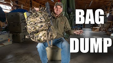 DAY HUNTING Bag Dump | What