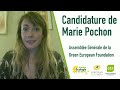 Candidature de marie pochon   assemble gnrale green european foundation