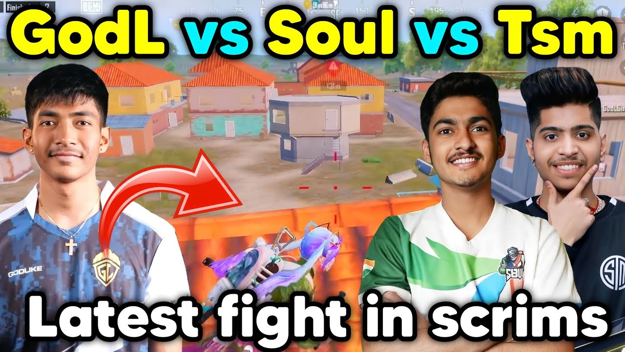 Godlike vs Soul vs Tsm latest fight in scrims 🔥 Everyone shocked 😳 ...