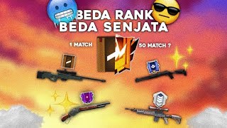 50 Pertandingan Namatin Free Fire Tapi beda rank Beda senjata -2