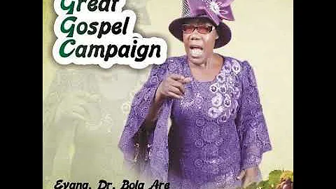 Igbagbo mi duro lori eje Jesu - Evangelist Bola Are