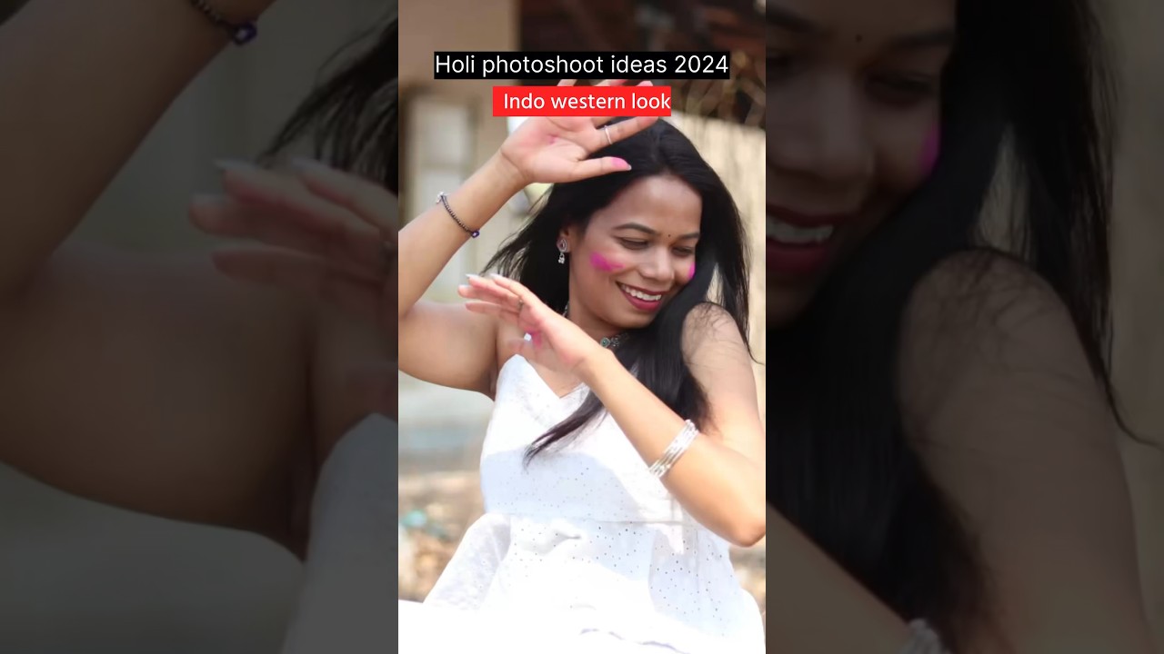 Holi Photoshoot ideas for girls | holi Photoshoot 2024 | world of prajita | 