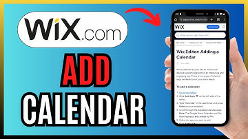 HOW TO ADD CALENDAR IN WIX WEBSITE 2025!
