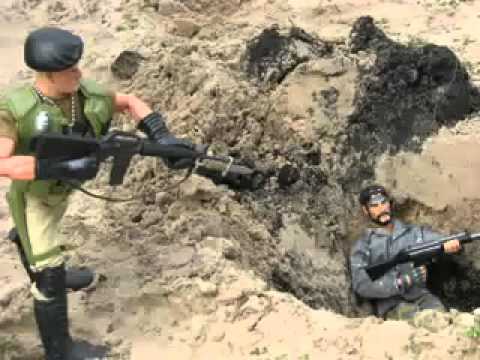 muñecos de soldados articulados