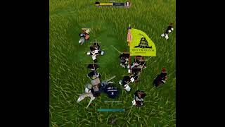 How to dismantle line infantry with cavalry? #roblox #fypシ