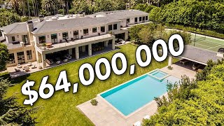 Here’s What $64,000,000 Gets You in BEVERLY HILLS - Mansion Tour