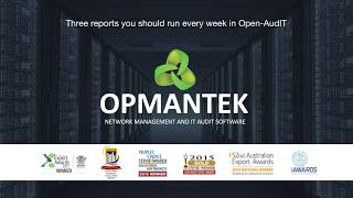 Open AudIT Three Essential Reports