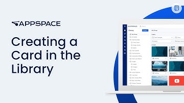Content: Creating a Card in the Library