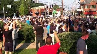 Movin like Bernie flash mob