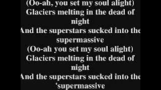 Muse- Supermassive Black Hole Lyrics