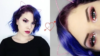 Cute Valentines Day Makeup Tutorial ❤️