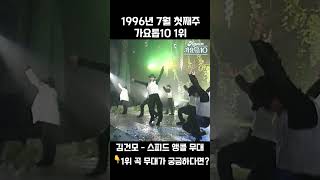 [#Shorts] 가요톱10 1996년 7월 첫째주 1위 앵콜 김건모 - 스피드 | KBS 방송