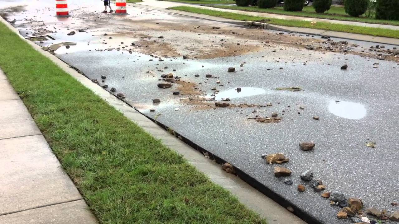 Sherman Oaks, Mt Wolf, PA Buckled Road YouTube