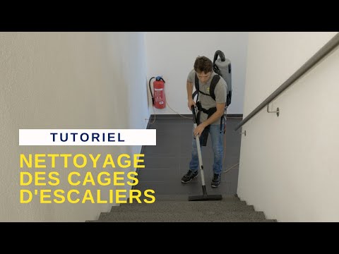 Vidéo: Comment nettoyer les escaliers d'un immeuble ?