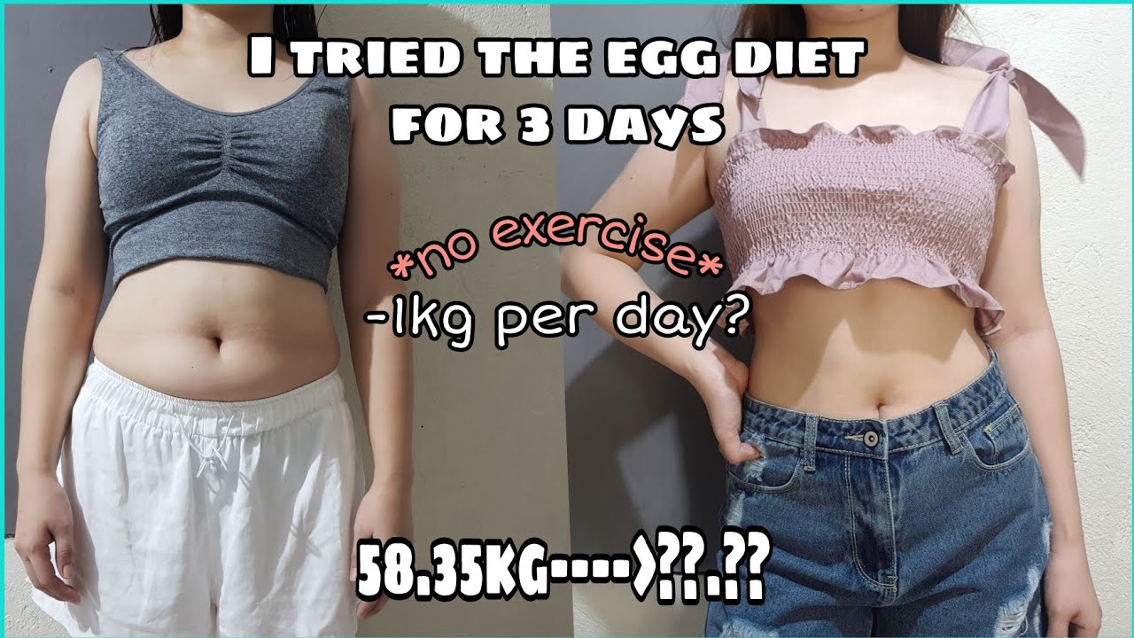 I tried the egg diet for 3 days - YouTube