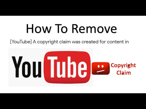 How To Remove Copyright Music Claims On Your Videos 2020 Claimed by HAAWK for a 3rd Party