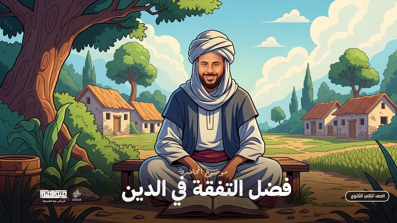 شرح الحديث العشرون ( فضل التفقة في الدين ) الصف الثاني الثانوي أحمد عبد الغنى