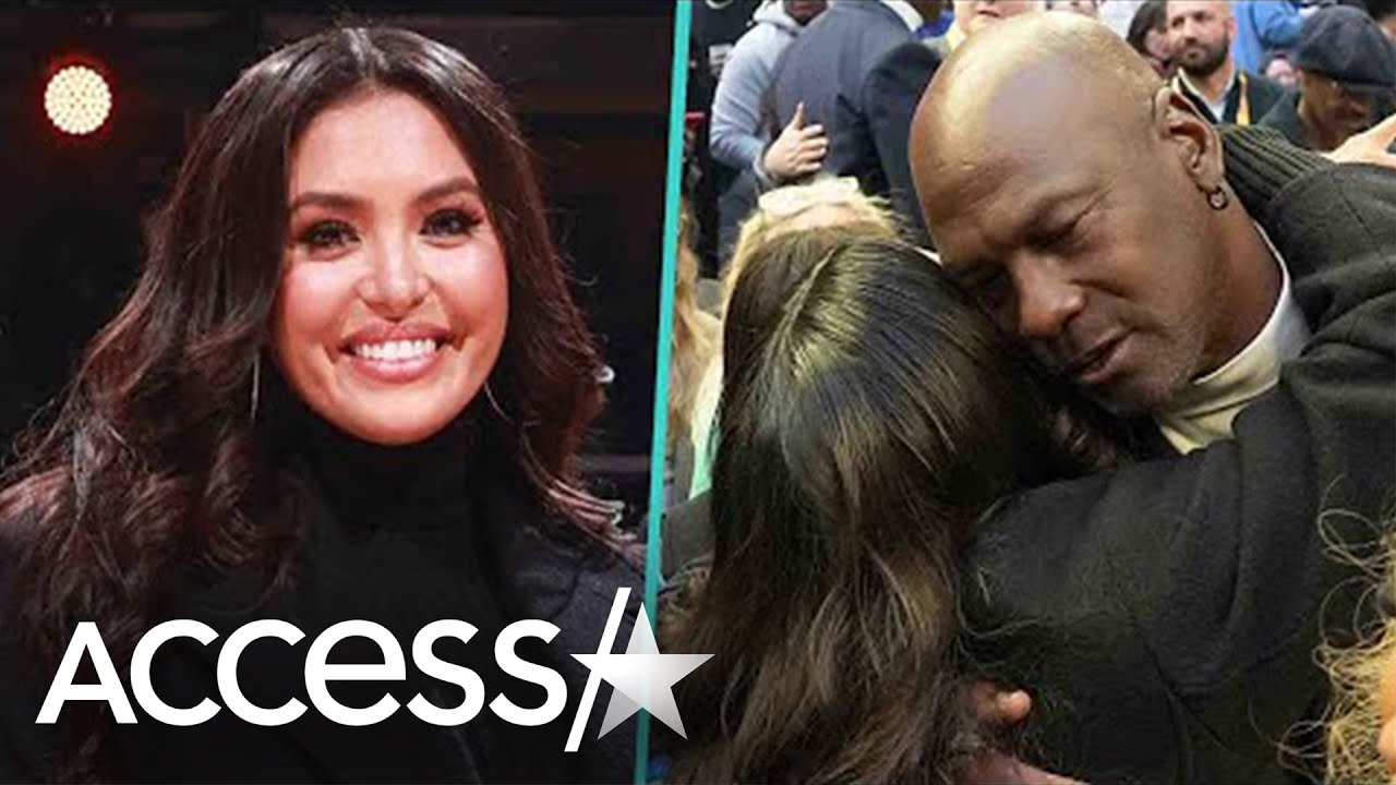 Vanessa Bryant Hugs Michael Jordan As Kobe Bryant Gianna Bryant Are Honored Youtube Vanessa Bryant Hugs Michael Jordan As Kobe Bryant Gianna Bryant Are Honored Youtube