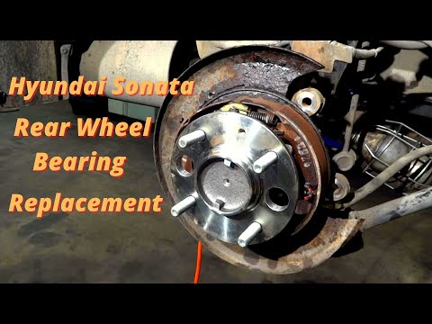 Hyundai Sonata Rear Wheel Bearing Replacement Step By Step Guide