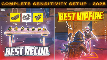 Hoe je je eigen gevoeligheid kunt maken - Perfect Hipfire & Zero Recoil op Scopes voor PUBG Mobil...
