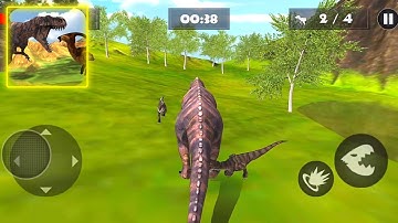 Hungry T-Rex: Island Dinosaur Hunt #1 | Android Gameplay