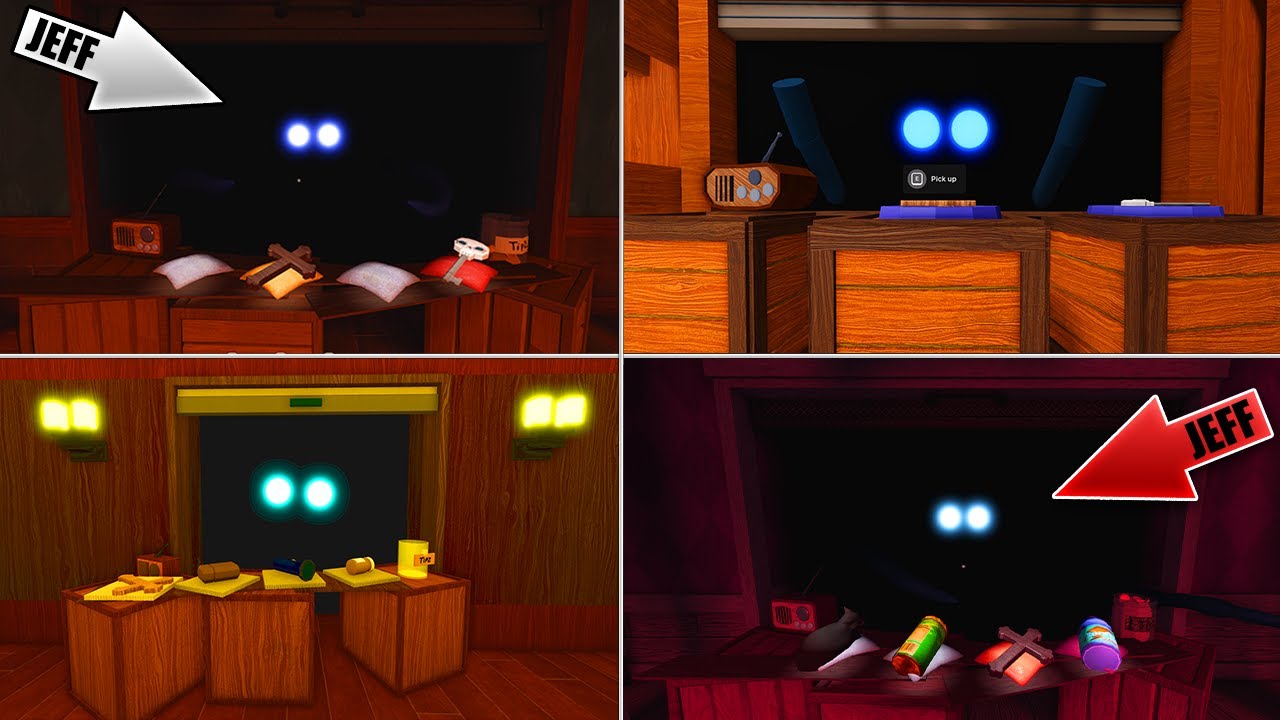 Roblox DOORS Jeff Shop VS 10 Different JEFF SHOPS YouTube