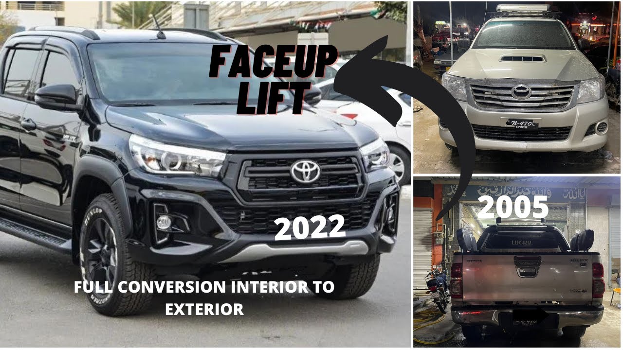 Toyota Vigo 2005 to Toyota Rocco 2022 ! Face Uplift !