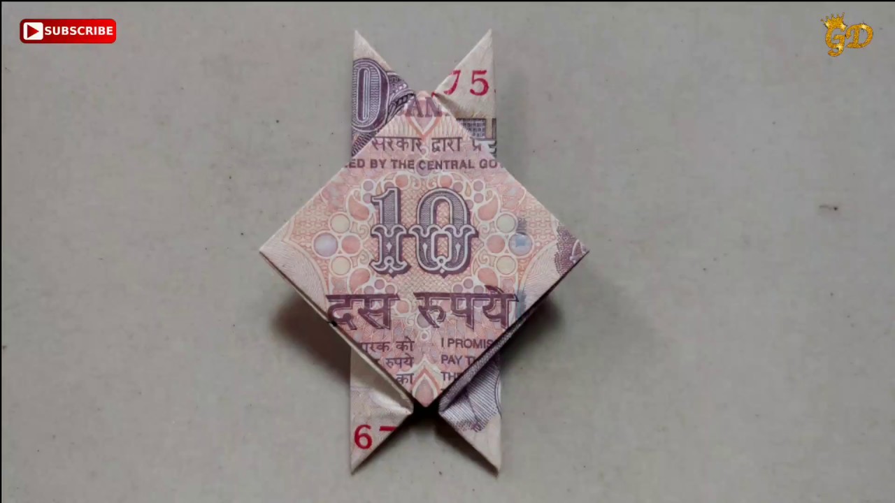 How to Make a New Star with Money/पैसा से एक नया स्टार कैसे बनाएं"origami"