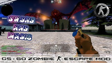 CS:GO ZOMBIE ESCAPE MOD MAP ze_s_a_m_v1_7 stage3-5 rtv
